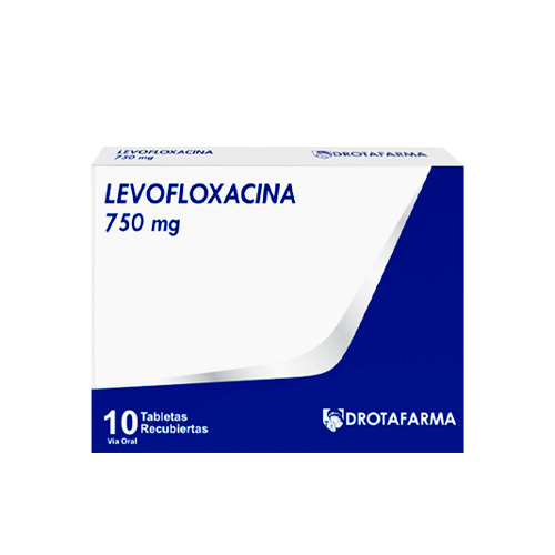 LEVOFLOXACINA 750MG X 10 TABLETAS DROTAFARMA