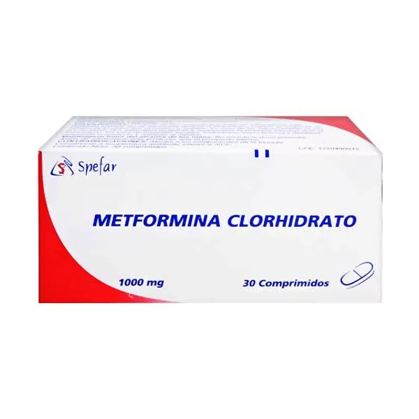 METFORMINA 1000MG X 30 COMPRIMIDOS SPEFAR
